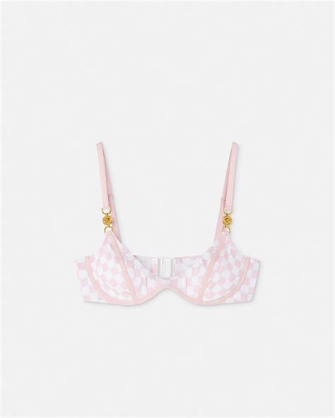 bikini versace rosa